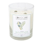 Labradorite Chamomile Scented Soy Candle with Crystals
