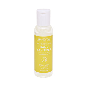 Citrus Scented Antibacterial Hand Sanitizer on white