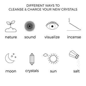 Ways to charged your crystals