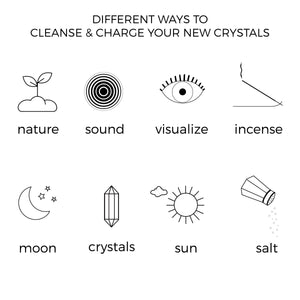 ways to charge your crystals